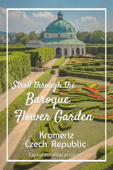 Jul 3 2020 The Baroque Flower Garden At Kromeriz Castle In Czechia
