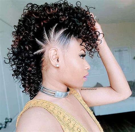 Pin By C H On Black Women Hairstyles Hair Extensions And Natural Hair Styles Braided Mohawk
