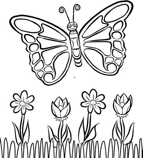 Select from 35970 printable coloring pages of cartoons, animals, nature, bible and many more. Free Butterfly Coloring Page | Butterfly coloring page ...