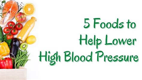 5 Foods Proven To Help Lower High Blood Pressure