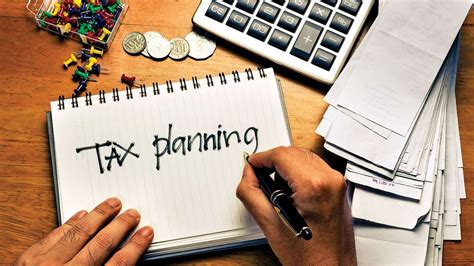 Tax Planning Should Be Part Of Your Overall Financial Plan