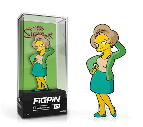 Figpin Classic The Simpsons Series Edna Krabappel Limited