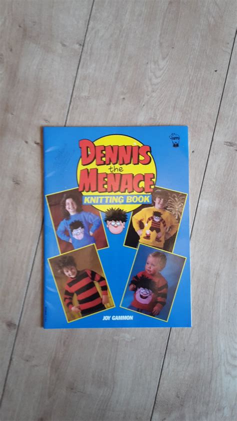Dennis The Menace Knitting Book By Joy Gammon Dennis The Menace