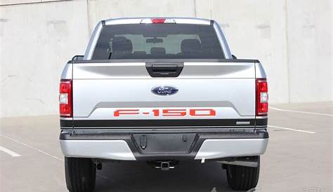 2018 2019 Ford F-150 Tailgate Decals SPEEDWAY TEXT INLAYS Vinyl Graphic Kit