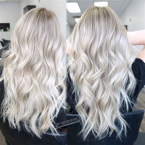 Balayage Platinum Blonde Hair Fashionblog