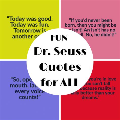 60 Best Dr Seuss Quotes Sayings Fun With Mama