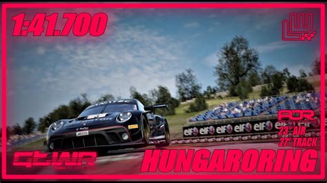 Porsche 911 Ii GT3R Hungaroring V1 8 Hotlap 1 41 700 Assetto Corsa