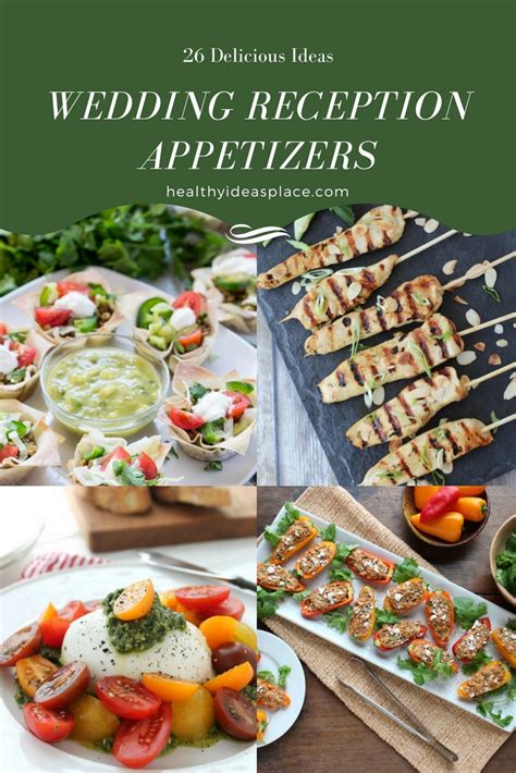 26 Wedding Reception Appetizers Healthy Ideas Place