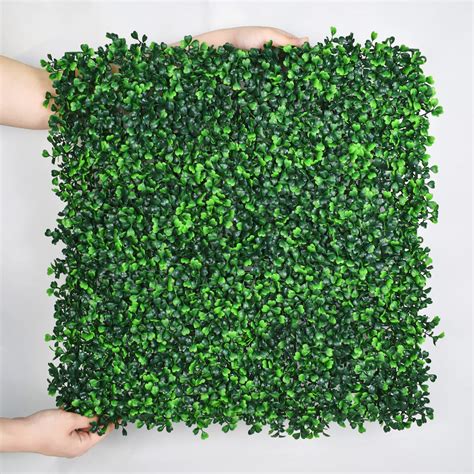 Buy Hwt 12 Pcs 20x20 Artificial Boxwood Hedge Panels Greenery Wall
