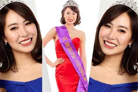 Charlotte Lucille Chia Miss International Singapore 2019 For Miss