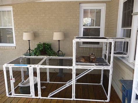 Recently i grew tired of letting monki, our cat, in and out of the house. CatsOnDeck Customer Cat Enclosure Photos! | Cat enclosure, Diy cat enclosure, Cat cages indoor