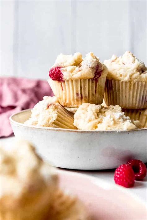 Easy Raspberry Muffins With Streusel Topping House Of Nash Eats