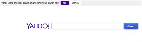 Yahoo Asking Firefox Users To Make Yahoo Search Their Default Search Engine