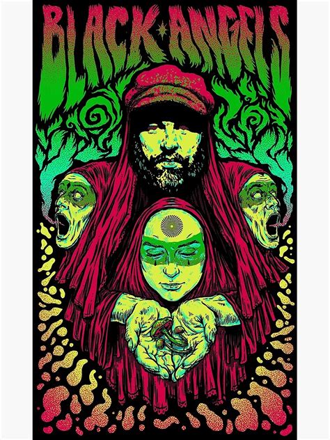 The Black Angels Band Poster For Sale By Krauselenz Redbubble