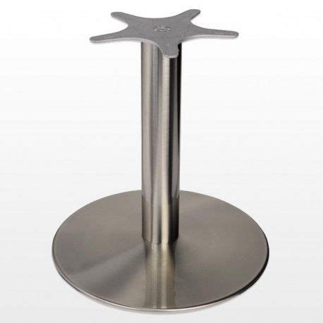 Pied de table de bar nouveau table cuisine noire beau table ilot. Pied de table central look inox FAIRWAY | Pied de table ...