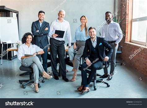Corporate Group Pose Images Stock Photos And Vectors Shutterstock