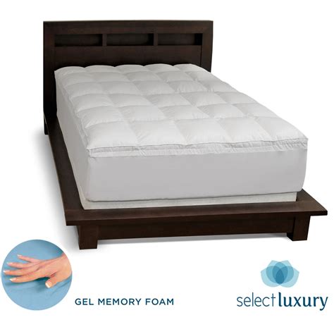 This New Next Generation Medium Firm Four Inch Mattress Topper Pad Has
