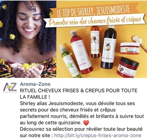 Ma Collaboration avec Aroma-Zone ! | Cheveux frisés, Cheveux crépus