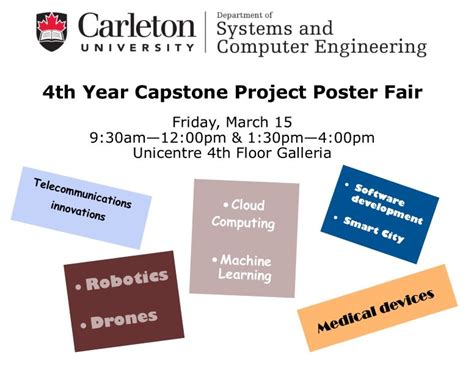 We think of the old song which. 4th Year Capstone Project Poster Fair - Systems and ...