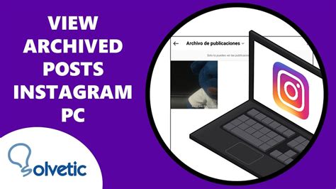 How To View Archived Posts On Instagram Pc 📝📚 Youtube