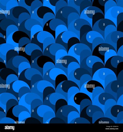 Abstract Azure Blue Seamless Pattern Color Background Vector