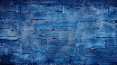 Vintage Navy Blue Wall Texture Background Stucco Grunge Wall Blue