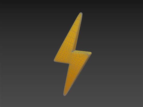 By buchandbee in decorative symbols. Lightning Symbol 3D Model in Other 3DExport