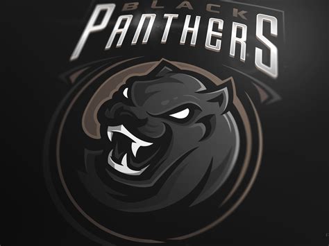 Black Panthers Mascot Logo By Marko Berovic On Dribbble