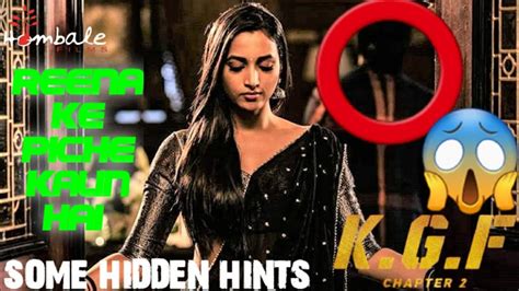 Kgf Chapter New Poster Reena Ke Piche Kaun Hai Rocky Some Hidden Hints Oyeepk Youtube