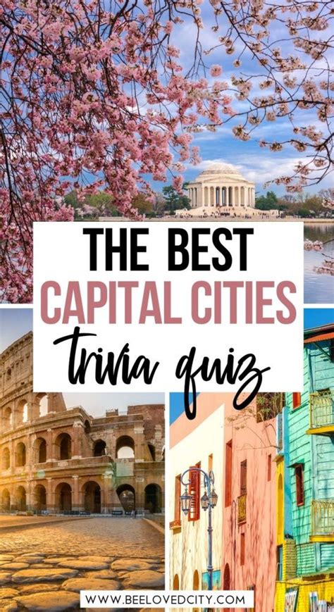 The Best Capital Cities Of The World Quiz 70 Trivia Qanda Beeloved City