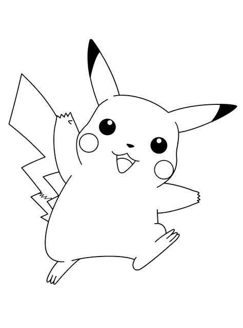 81 Dibujos De Pikachu Para Colorear Oh Kids Page 7