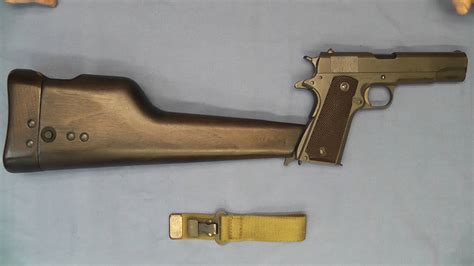 Inglis Shoulder Stock Holster Colt 1911a1 45 Acp 1911