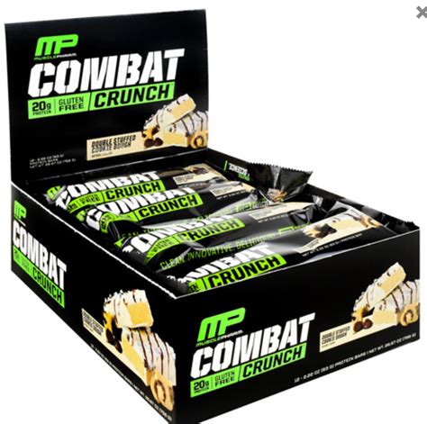 Combat Crunch Protein Bar Gluten Free Carolina Bodybuilding