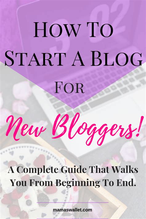 How To Start A Blog Mamas Wallet