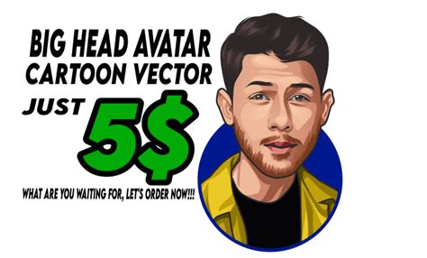 Draw Big Head Cartoon Caricature In 24 Hours By Buzzro Fiverr