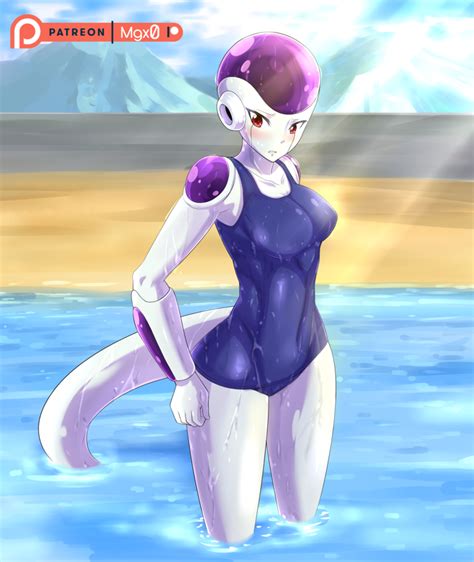 frieza in swimsuit by mgx0 frieza anime dbz characters