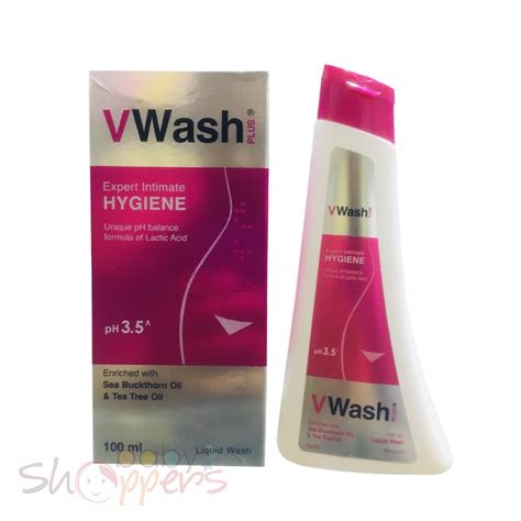 VWash Plus Expert Intimate Hygiene Liquid Wash 100ml