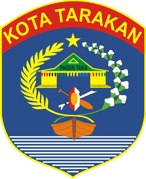 Logo Kota Tarakan Vector Cdr And Png Hd Gudril Logo Tempat Nya Images