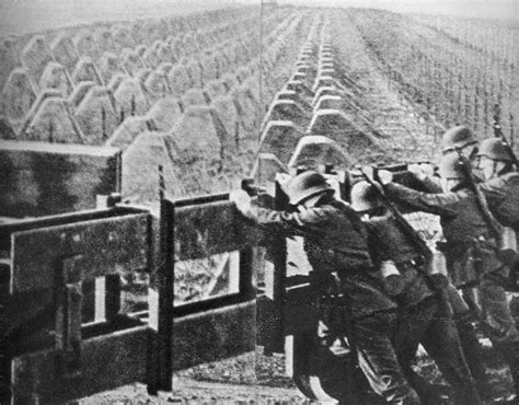 The Siegfried Line Or Westwall Ww2 Gravestone