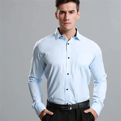 New Arrival Jeetoo Brand Mens Shirts Long Sleeve Cotton Formal Shirt