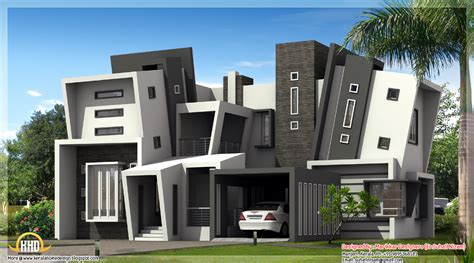 Unique Next Gen Ultra Modern House Plan 2800 Sqft Kerala Home