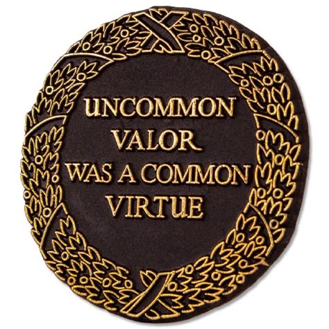 8 famous quotes and sayings about quotes uncommon valor you must read. Uncommon Valor Quote - Iwo Jima Uncommon Valor Mug Marine Corps Museum Store : Their skill ...