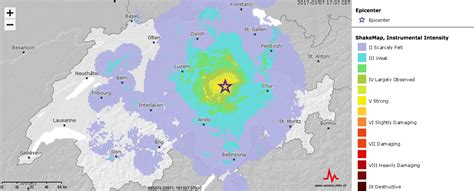 Doch auch im epizentrum im kanton glarus hält sich der schaden in grenzen. Switzerland shaken by largest earthquake in 12 years ...