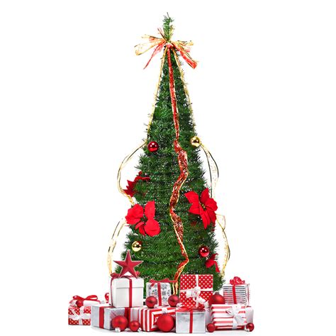 Check spelling or type a new query. Topbuy 4' Fully Decorated Pull Up Tree Flat-to-Fabulous ...