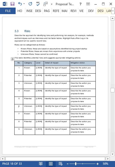business proposal templates ms word  excel