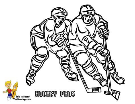 Is your child a hockey fanatic? Big Freeze Winter Sports Coloring | YesColoring | Free ...