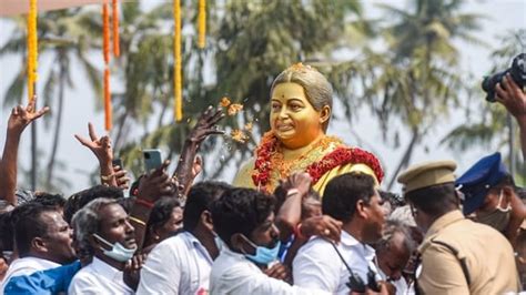 tamil nadu cm unveils temple for aiadmk leaders jayalalithaa mgr latest news india