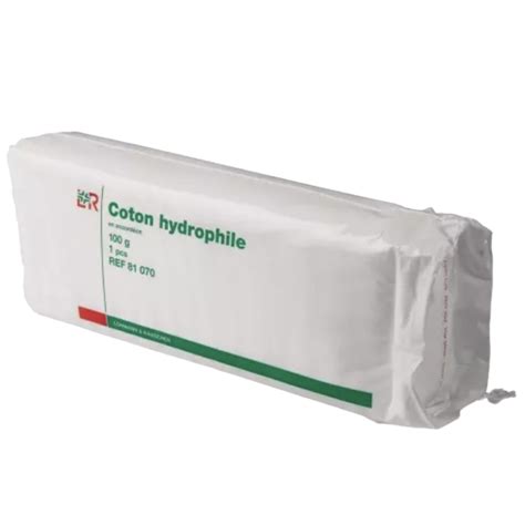 Coton Hydrophile Accordeon 250g Lcm Pour Nettoyer Et Soigner Les Plaies