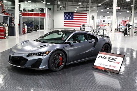 Acura Completes Production Of Final Nsx Type S Begins Assembly Of Pmc