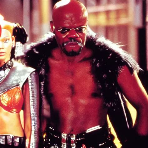 KREA Samuel L Jackson As Ruby Rod In The Fifth Element Movie